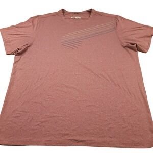 Weekend Sport Marine Layer Mens Extra Large Crew Neck T-Shirt Burgundy Heathered